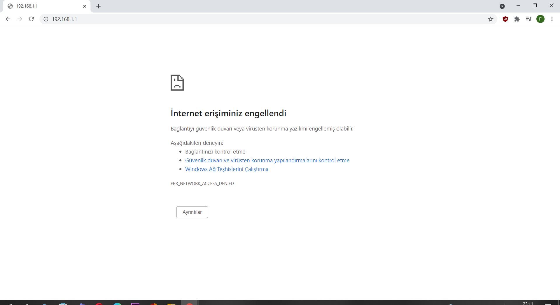 Tecnopath - ZTE H168A Modem Arayüzüne Girememe Sorunu ve Çözüm Yolları