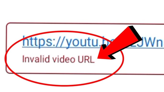YouTube Geçersiz URL Hatası YouTube geçersiz URL hatasını çözmek için önerilen adımlar bir arada.