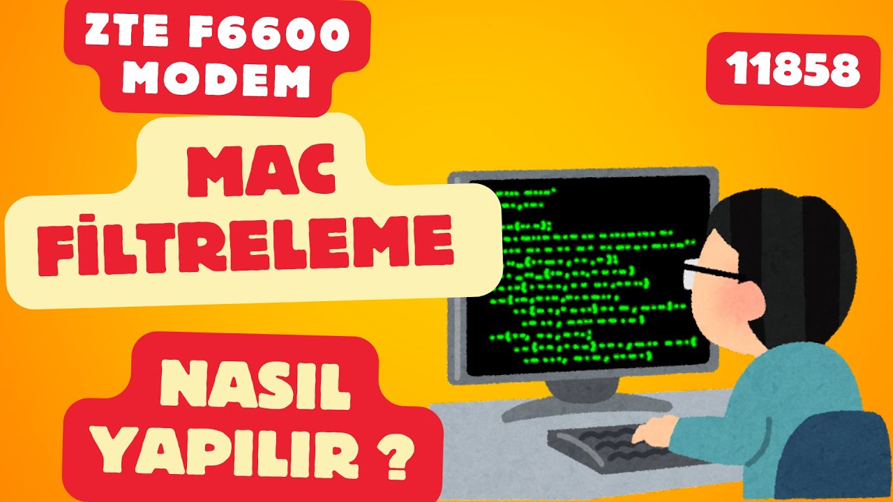 ZTE F6600 Modemde MAC Filtreleme Nasıl Yapılır