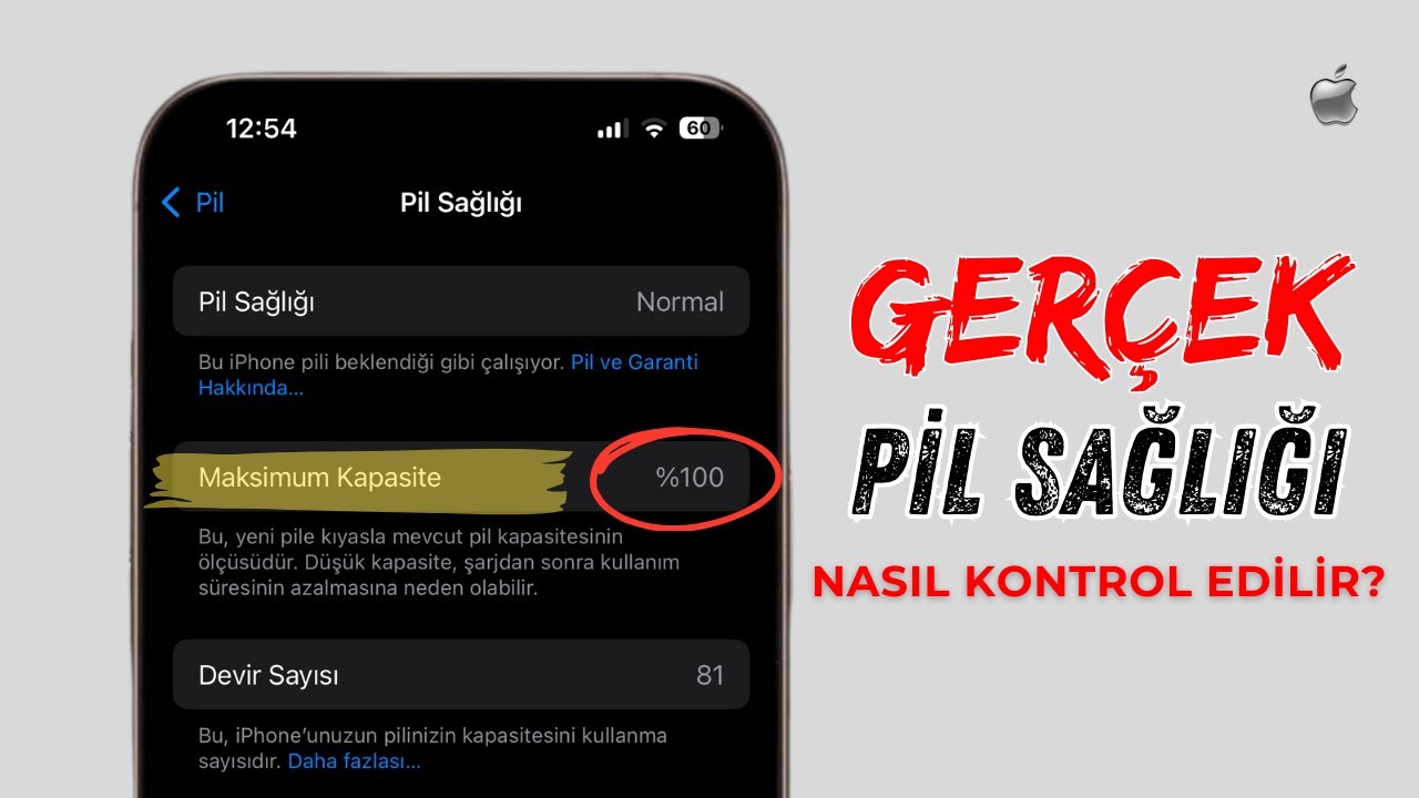 Sağlıklı iPhone Pil Nasıl Oluşturulur? - Sağlıklı iPhone Pil Nasıl Oluşturulur?
