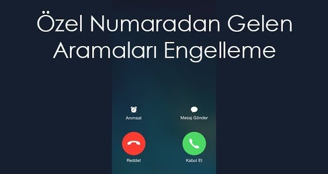 Yurtdışı Numaralarını Toplu Engelleme Yurtdışı numaralarını toplu engelleme nasıl yapılır ?