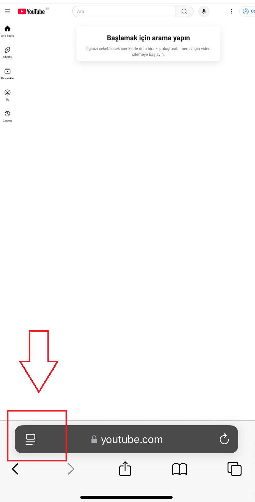 İphone da YouTube üzerinde reklamsız  video