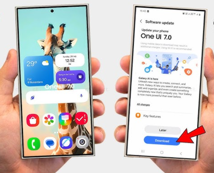 Samsung One UI 7.0 2 - Samsung One UI 7.0 Kullanıcı Deneyimini Yeniden Tanımlayan Arayüz