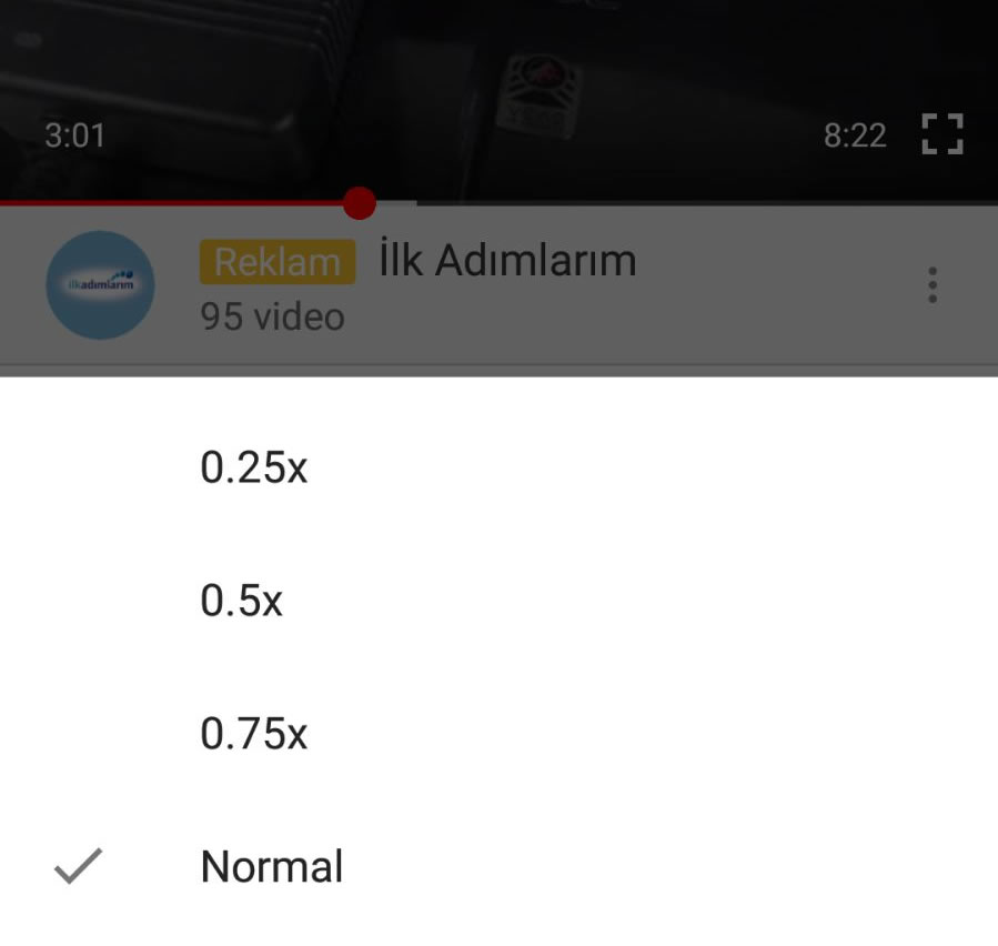Tüm Cihazlarda YouTube Kare Kare İzleme
