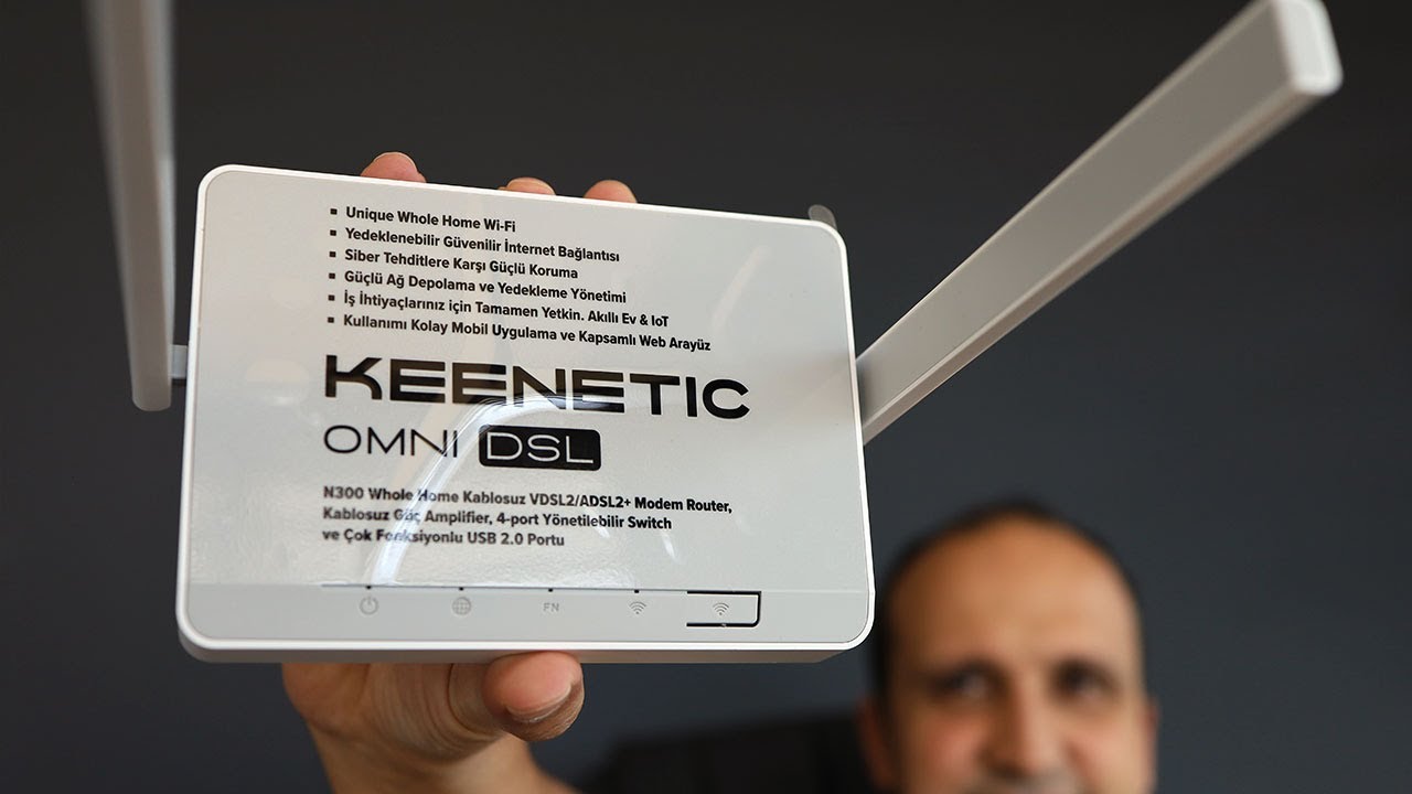 Keenetic Omni DSL Kurulum Hatası