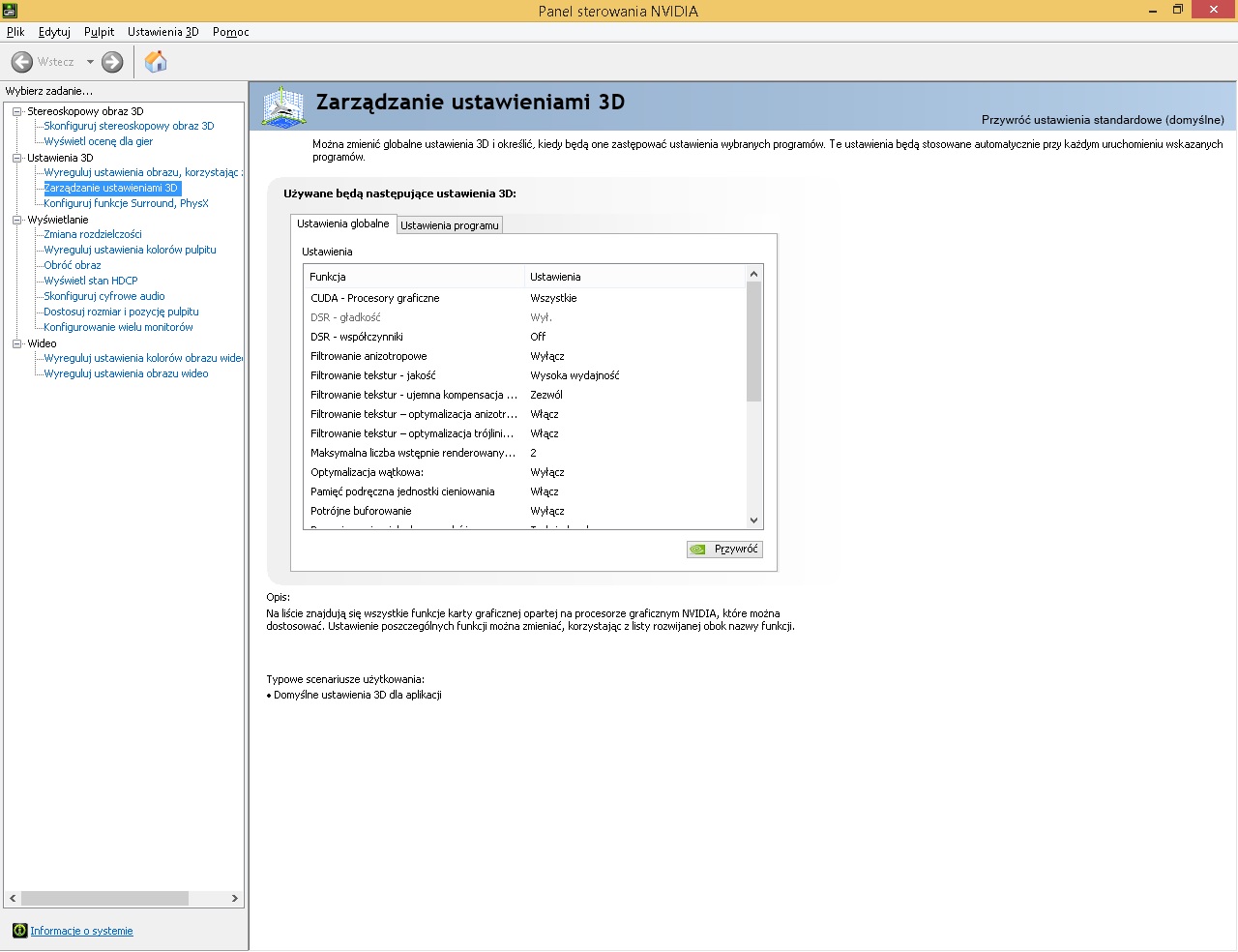CS: GO için Nvidia Denetim Masası'nda FPS artırma ayarları yapılırken ekran görüntüsü.
