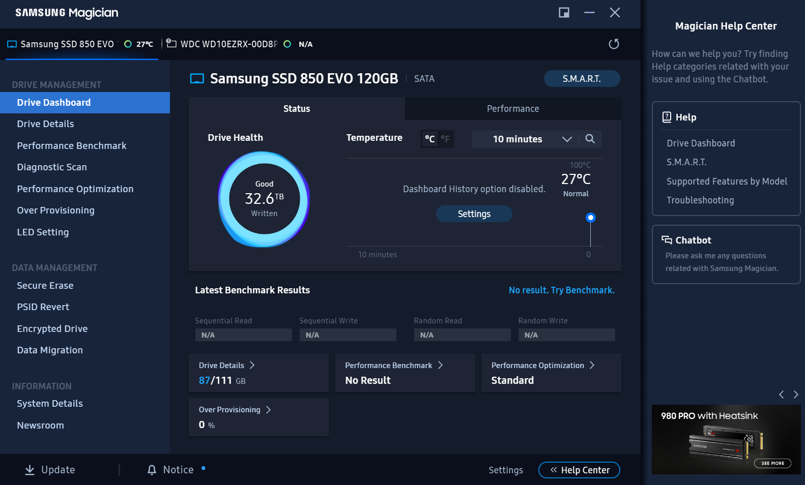 Samsung Magician AHCI Mode sorunu, SSD performansını etkileyebilir ve sistemdeki veri okuma/yazma hızlarını düşürebilir.