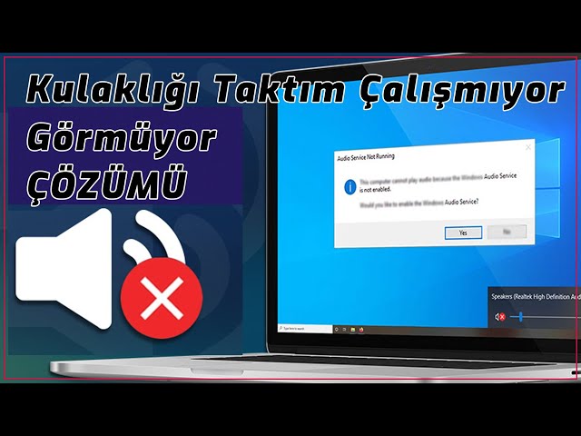 Bilgisayar Kulaklığı Görmüyor!
