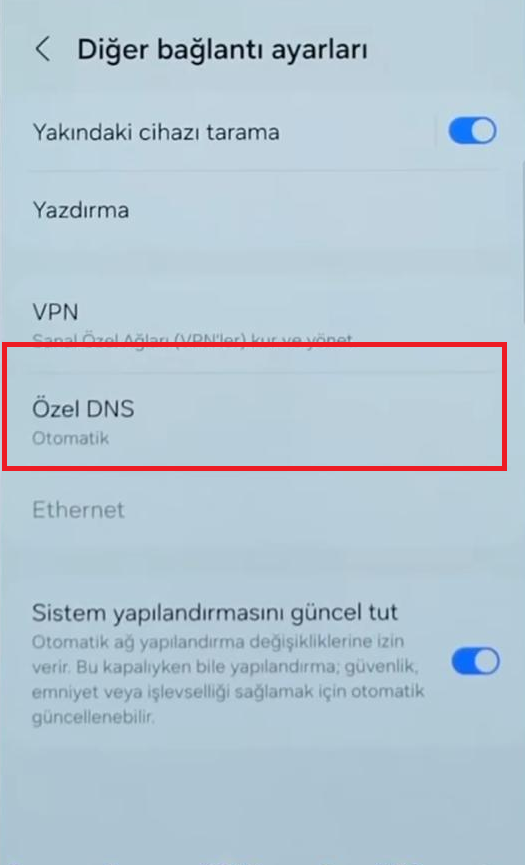 DNS ile reklam kapatma DNS ile reklam kapatma