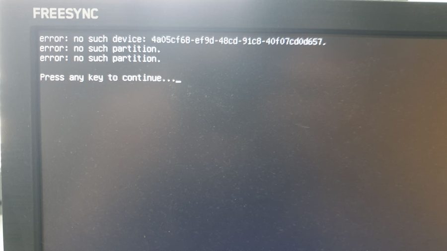 Deepin Kurulum Başarısız Hatası