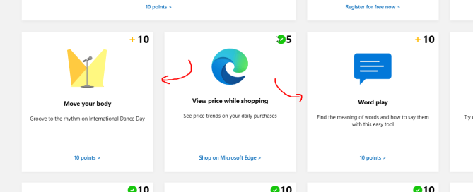Microsoft Rewards Puan Vermiyor Sorunu Microsoft Rewards puanlarının kazanılmaması sorunu.