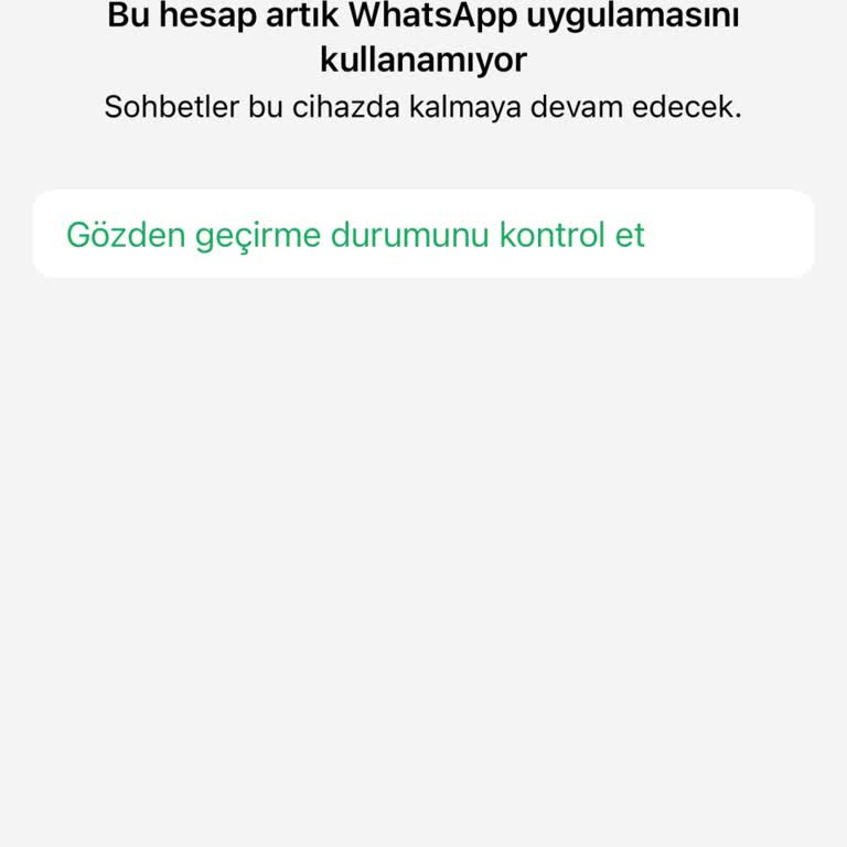 WhatsApp Çağrı Başarısız Oldu, Grupta Çok Fazla Katılımcı Var Hatası