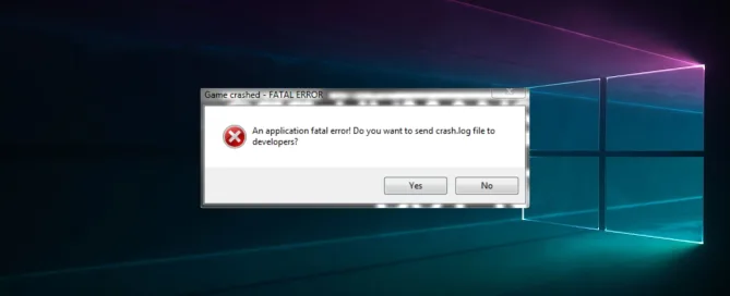 Oyun Oynarken Kilitlenme Sorunu Bilgisayar veya oyun konsolu ekranında, oyun oynarken aniden donma veya kilitlenme sorununu gösteren bir görsel.