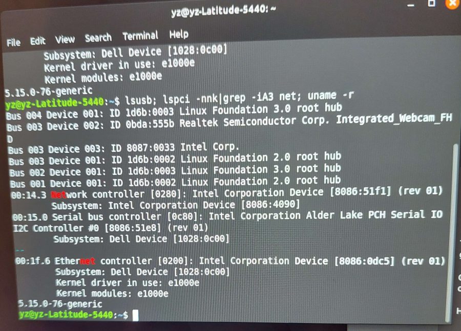 Linux işletim sisteminde Wi-Fi sürücüsü kurulumunda karşılaşılan sorunları çözmek için kullanılan terminal komutları.