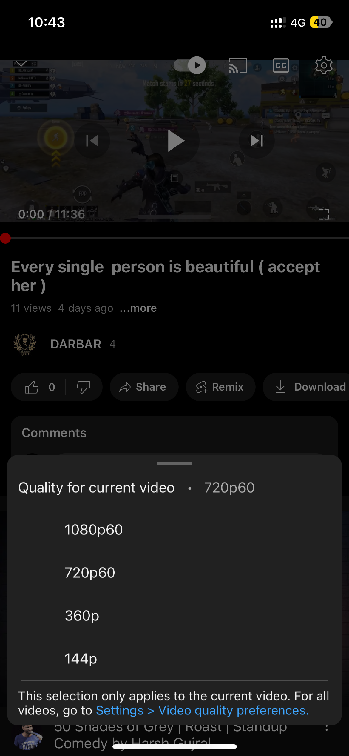 1080P 60FPS Videolarda Telefon Kasıyor Sorunu 1080P60 Videolarda Telefon Kasıyor Sorunu