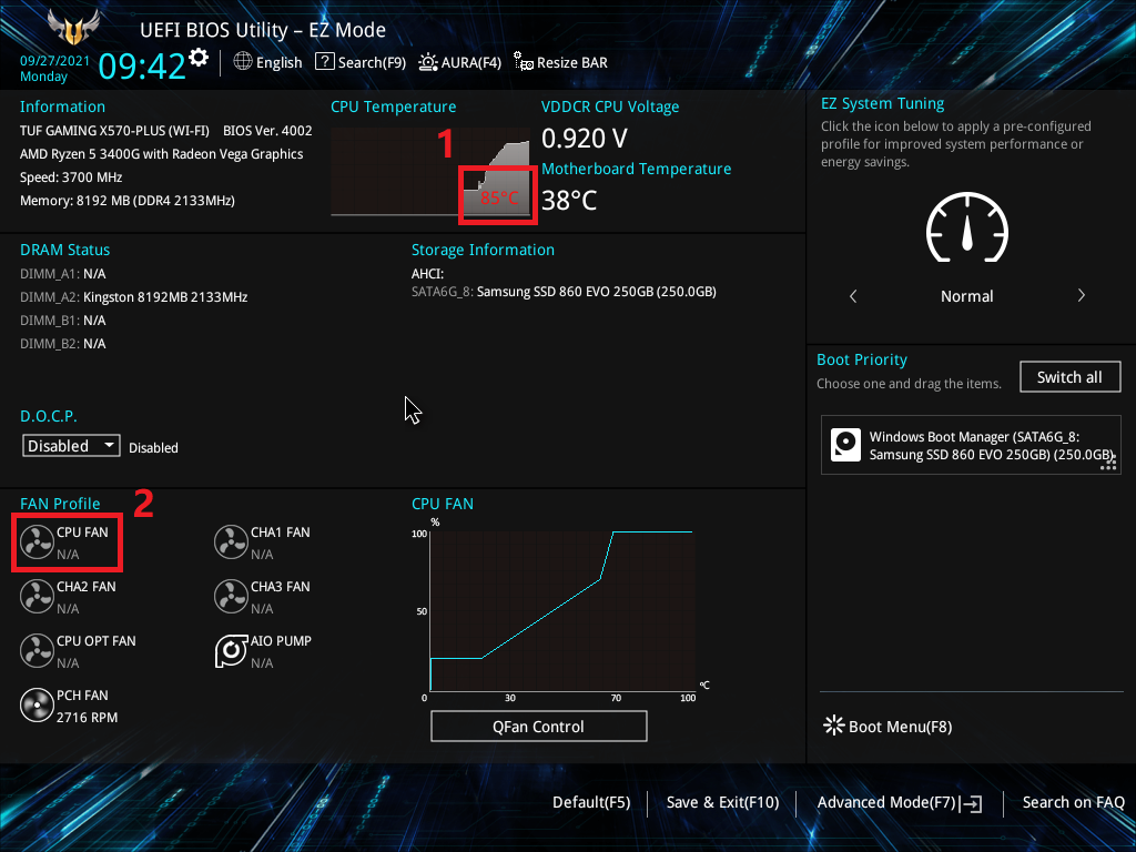 CPU Sıcaklığı Oyunlarda Görünmüyor Hatası Oyunlarda CPU sıcaklığının görünmediği durumu anlatan bir bilgisayar ekranı görseli.