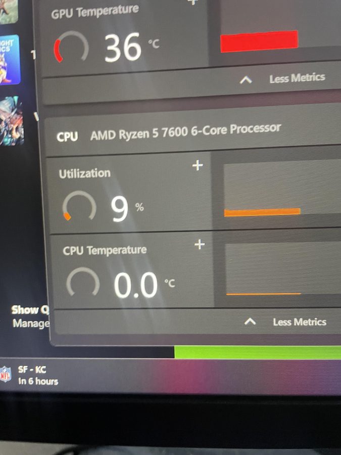 CPU Sıcaklığı Oyunlarda Görünmüyor Hatası CPU Sıcaklığı Oyunlarda Görünmüyor Hatası