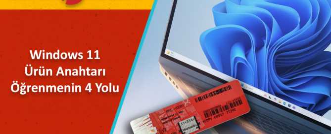 Windows 11 Ürün Anahtarı Öğrenme