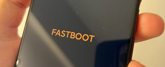 Xiaomi Pad 6 Fastboot modunda takılı kalmış bir cihazın ekranı.