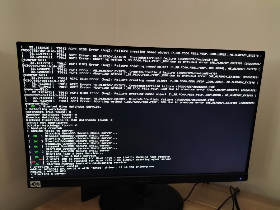 Monster ACPI Sorun Algılandı Hatası Monster bilgisayarında ACPI hatası nedeniyle donanım arızalarını kontrol eden bir kullanıcı.