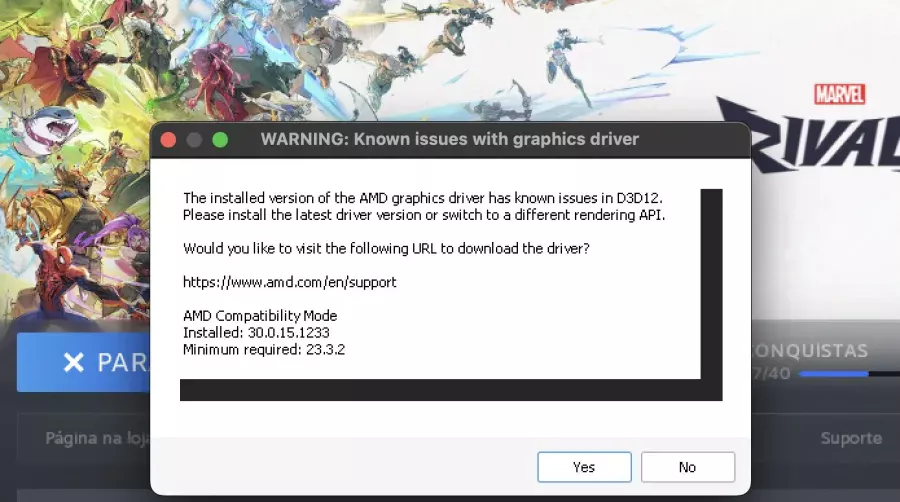Marvel Rivals Grafik Sürücüsü Hatası Veriyor Sorunu Marvel Rivals Grafik Sürücüsü Hatası Veriyor Sorunu