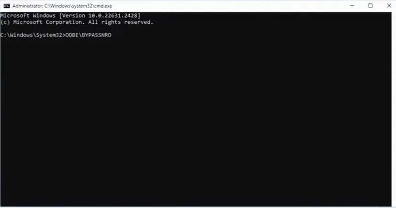 Windows 11 İnternetsiz Kurulum