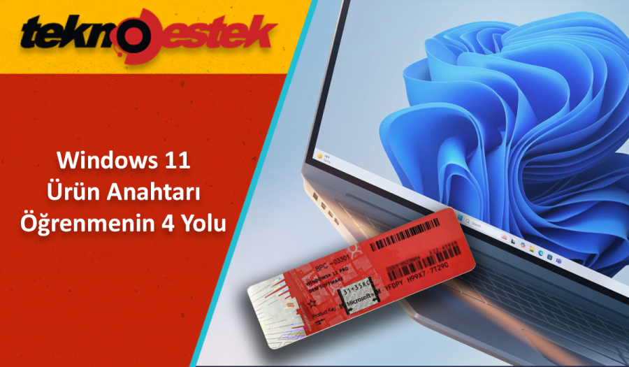 Windows 11 Ürün Anahtarı Öğrenme