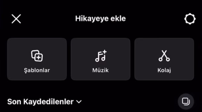 Instagram da kolaj videosu oluşturma adımları nelerdir ?