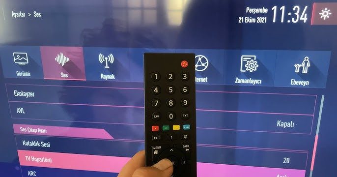 TV de tek hoparlörden ses gelmesi sorunu ve özümü