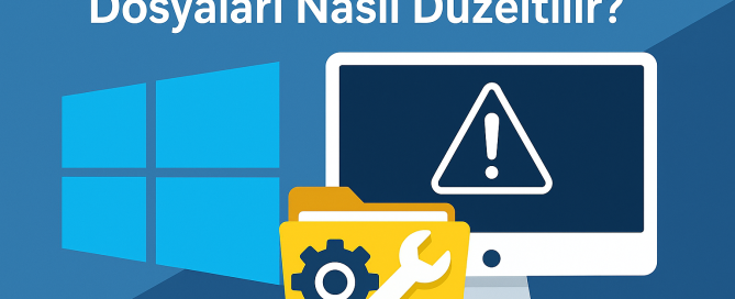 Bozulan Windows Sistem Dosyaları Nasıl Düzeltilir Yolları Neler