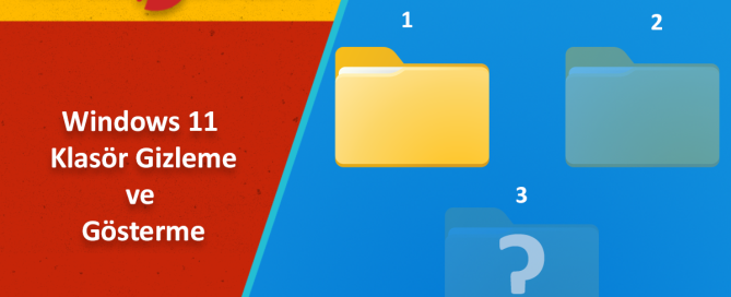 Windows 11 Klasör Gizleme