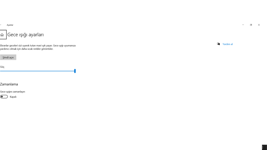 Windows 11’de Gece Işığı Nedir Nasıl Kullanılır Yolları Neler
