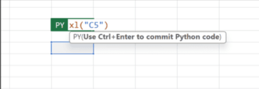 Excel de Python Kullanımı