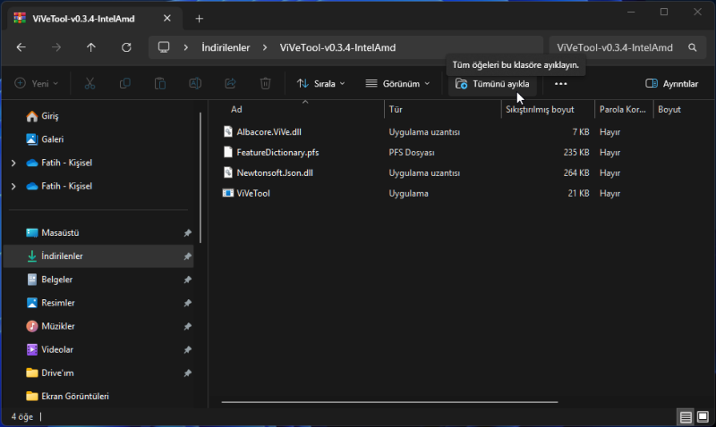 Windows 11 Gelişmiş Ayarlar Nasıl Etkinleştirilir