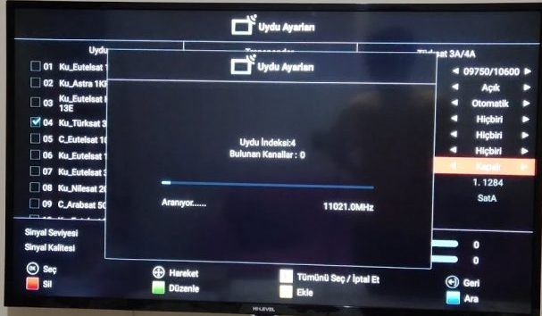 Karasal Yayın Frekans Değişiklikleri nasıl cihaza uygulayabilirim ?