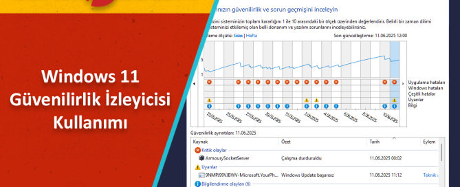 Güvenilirlik Geçmişini Görüntüleme