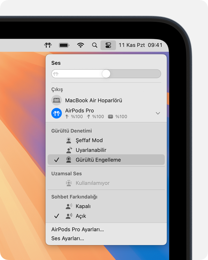 Mac'e İki Kulaklığı Bağladığında Sesin Çalışmaması