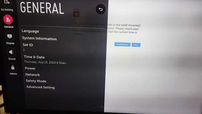 TV Error Code 202 Hatası Veriyor sorunu ile ilgili çözüm adımı var mı ?