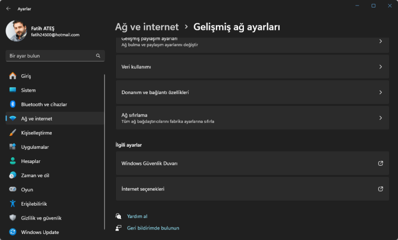 Bu Ağa Bağlanılamıyor Hatası Çözümü