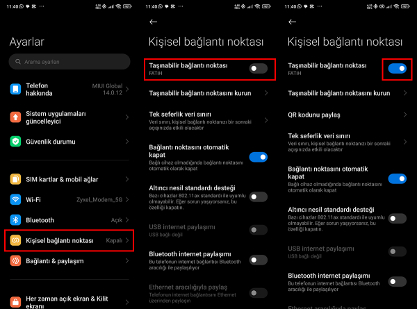 Android ve iPhone Wi-Fi Paylaşımı Nasıl Yapılır? Android Wi-Fi Paylaşımı Nasıl Yapılır