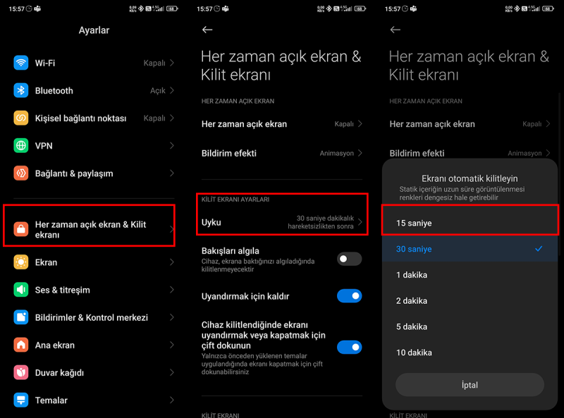 Android Telefonlarda Pil Ömrünü Uzatmak için 