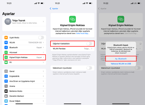 Android ve iPhone Wi-Fi Paylaşımı Nasıl Yapılır? iPhone Wi-Fi Paylaşımı Nasıl Yapılır