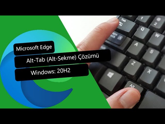Alt + Tab Tuşlarından Kenar Sekmeleri Kaldırma Alt + Tab Tuşlarından Kenar Sekmeleri Kaldırma