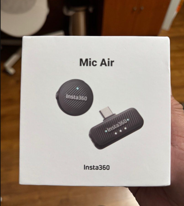 Insta360 Mic Air İnceleme Insta360 Mic Air 3 - Insta360 Mic Air İnceleme
