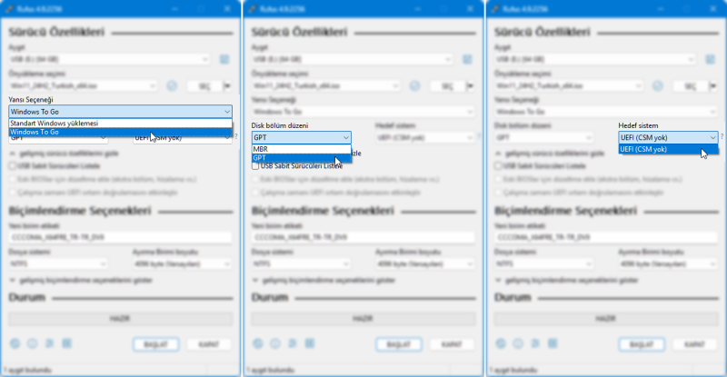 USB'den Çalışan Windows 11 | Windows To Go Nasıl Oluşturulur USB'den Çalışan Windows 11 Hazırlama