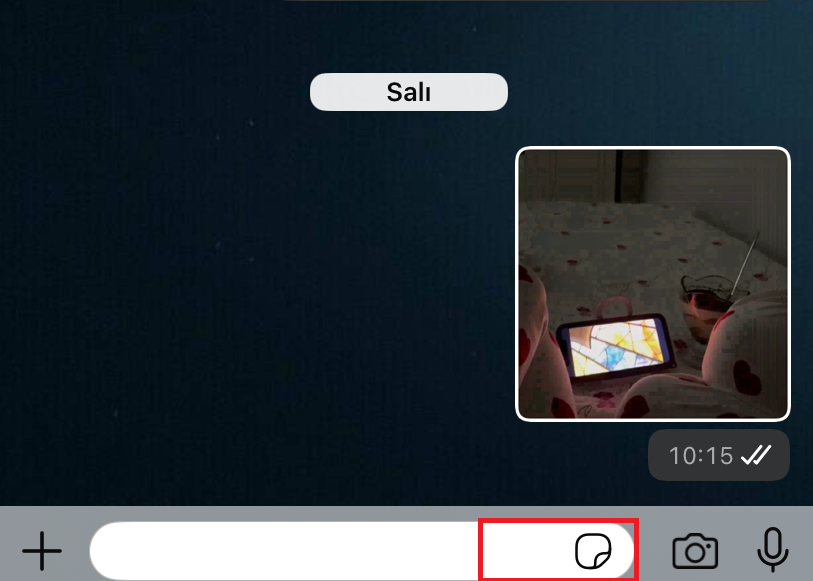 WhatsApp üzerinde videolu Sticker oluşturma