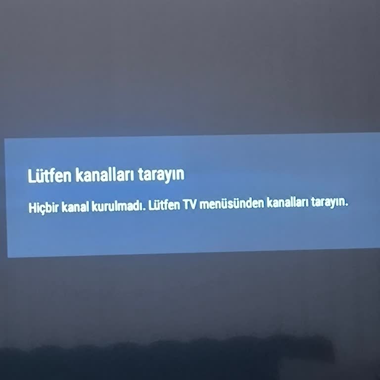 TV Kanal Listesi Kayboldu nasıl geri getirebilirim