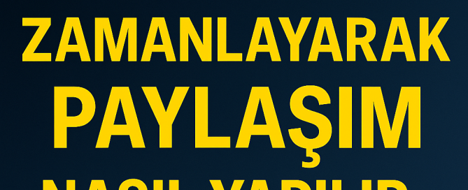 Threads Zamanlayarak Paylaşım Nasıl Yapılır Yolları Neler