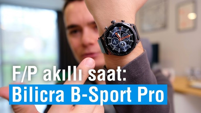 Bilicra Round Akıllı Saat Ortam Dinleme Özelliği 