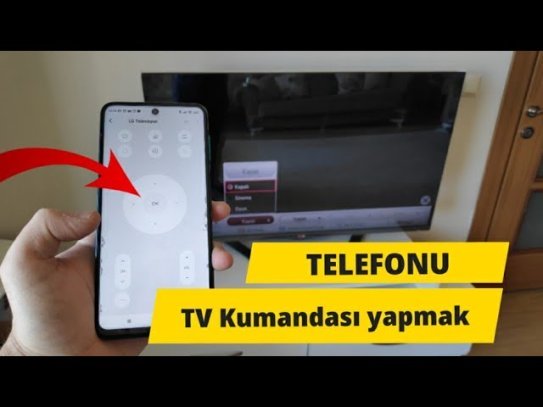 Cep Telefonunu Kumanda Olarak Kullanma Cep Telefonunu Kumanda Olarak Kullanma işlemi nasıl yapılır